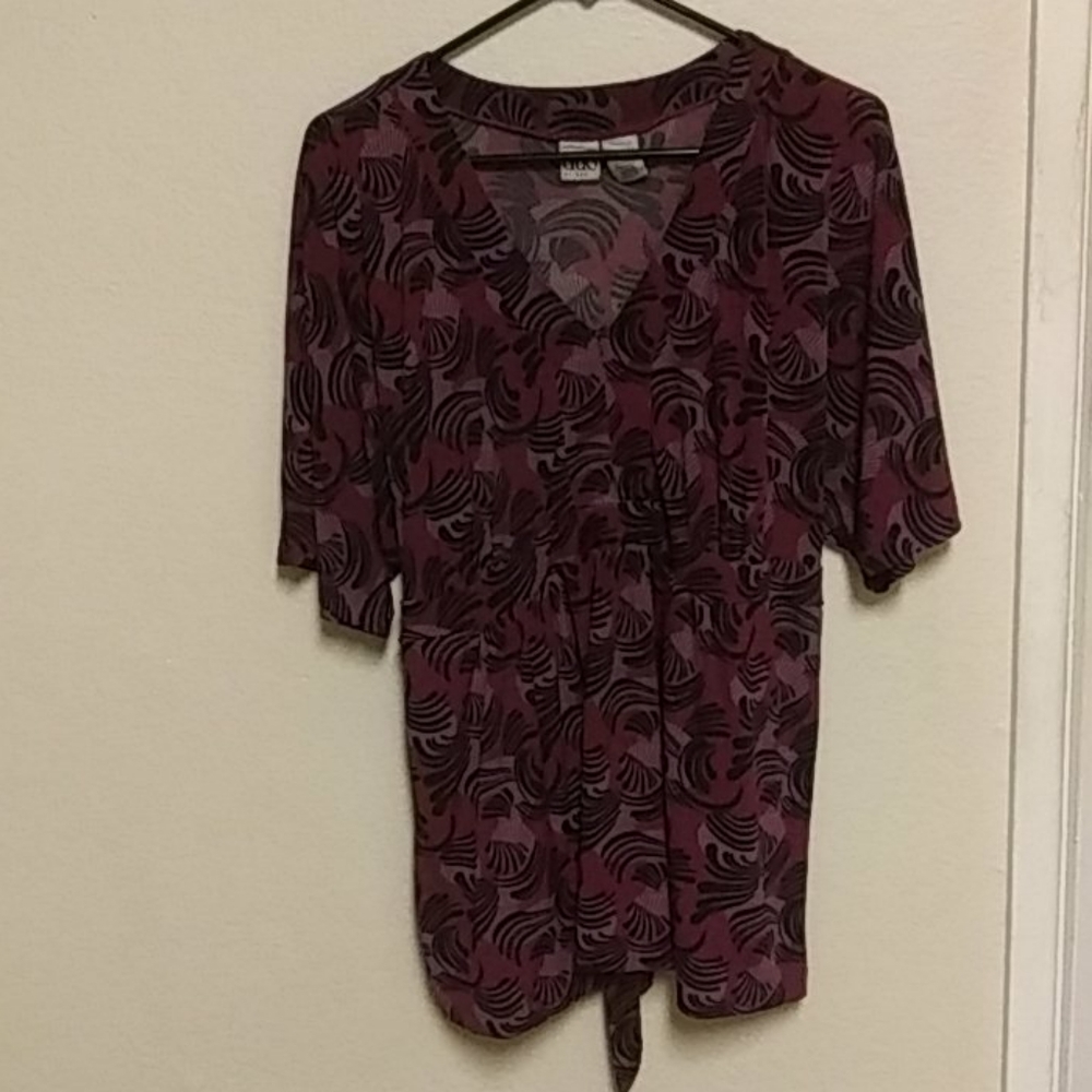 Maternity V-neck dress top